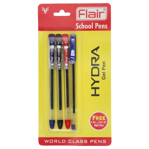 Flair Hydra Gel Pen 4 Pack
