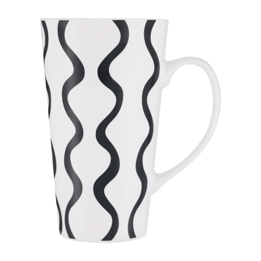 V-Shape Long Coffee Mug 480ml (Colour May Vary)