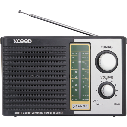 Xceed Pulse 5-Band Portable Radio