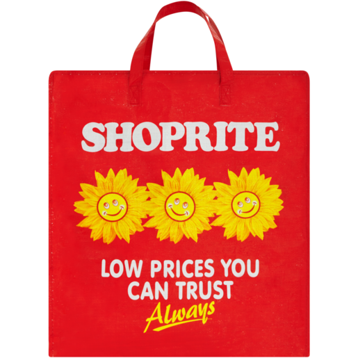 Extra Large Sunflower Shopping Bag with Zip 