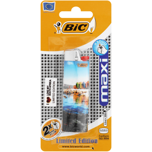 BIC J6 Maxi Pocket Lighter Series (Assorted Item - Supplied At Random)