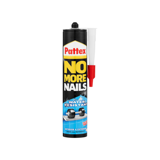 Pattex No More Nails Water Resistant Adhesive Cartridge 300ml