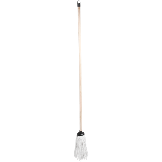 ADDIS Cotton Mop With Wooden Handle 220g