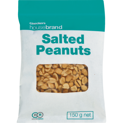 Checkers Housebrand Salted Peanuts 150g