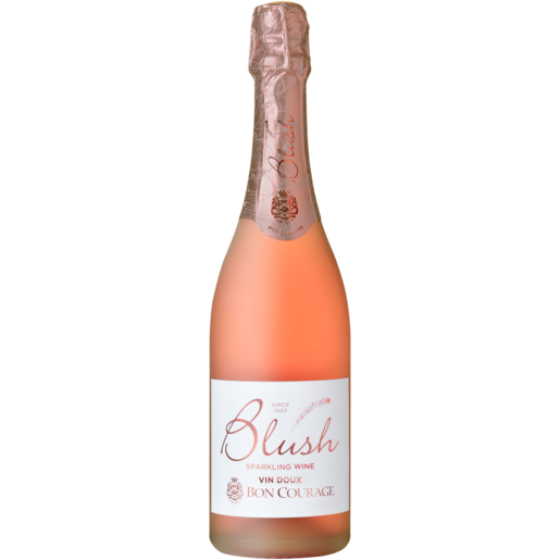 Bon Courage Blush Sparkling Rosé Wine Bottle 750ml