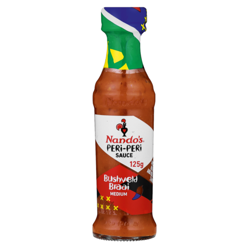 Nando's Peri-Peri Medium Bushveld Braai Sauce 125ml