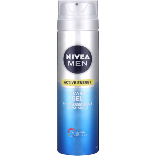 NIVEA MEN Active Energy Shaving Gel 200ml
