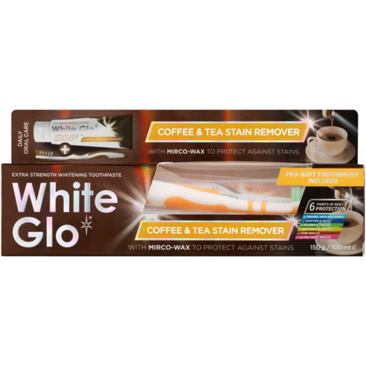 White Glo Coffee & Tea Drinkers Toothpaste 150g