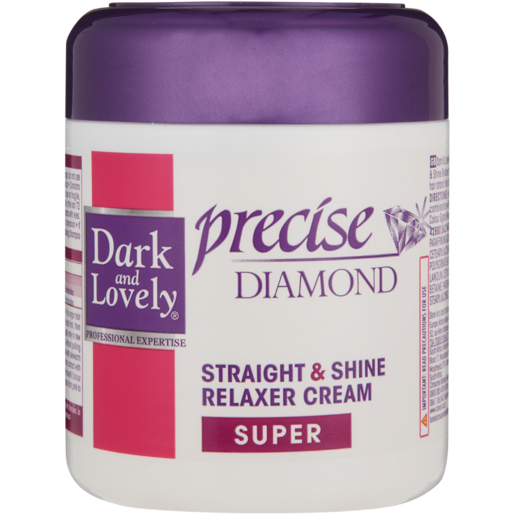 Dark and Lovely Precise Diamond Straight & Shine Super Hair Relaxer Cream 450ml