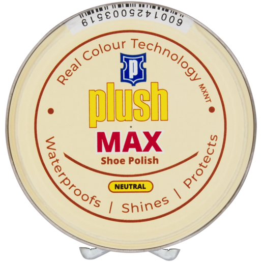 Plush Max Neutral Shoe Polish 50ml