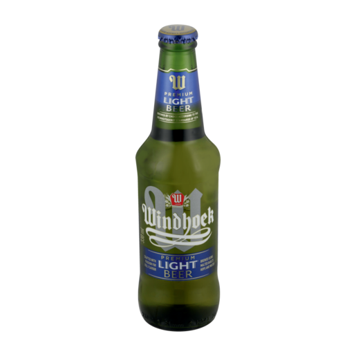 Windhoek Premium Light Beer Bottle 330ml