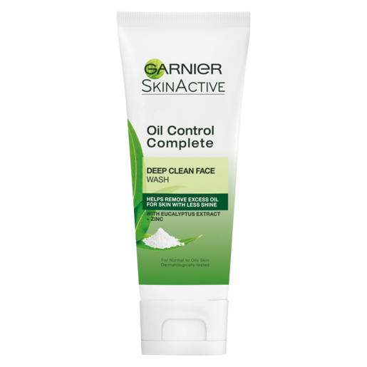 Garnier SkinActive Oil Control Complete Deep Clean Face Wash 100ml