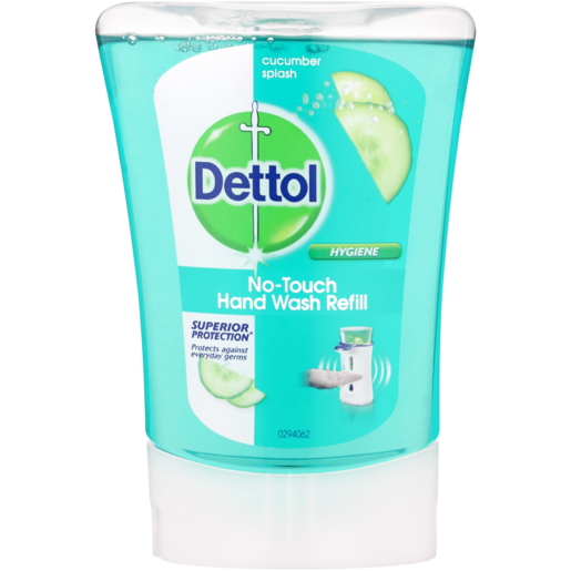 Dettol No Touch Cucumber Splash Scented Hand Wash Refill 250ml