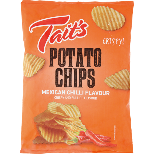 Tait's Mexican Chilli Chips 125g