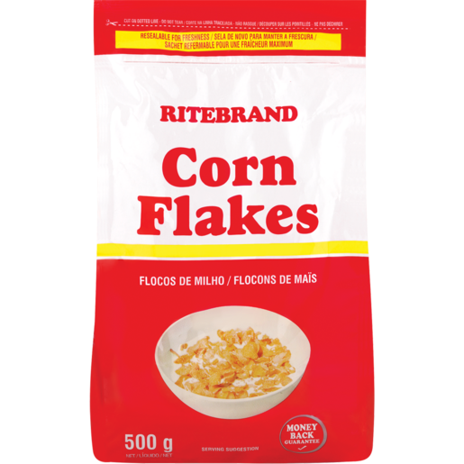 Ritebrand Corn Flakes Cereal 500g