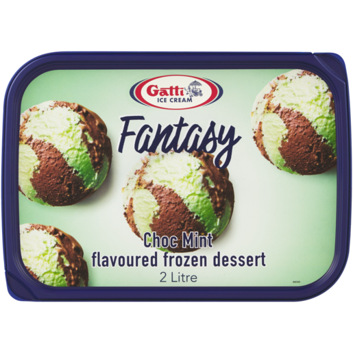 Gatti Ice Cream Chocolate Mint Flavoured Ice Cream 2L