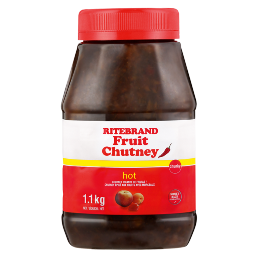 Ritebrand Hot Fruit Chutney 1.1kg