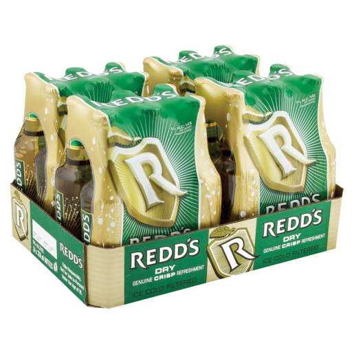 Redd's Dry Cider Bottles 24 x 330ml