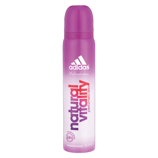 Adidas Natural Vitality Ladies Perfumed Deodorant Body Spray 90ml