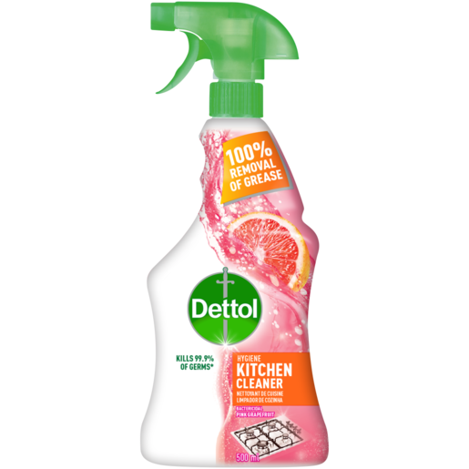 Dettol Pink Grapefruit Kitchen Cleaner 500ml