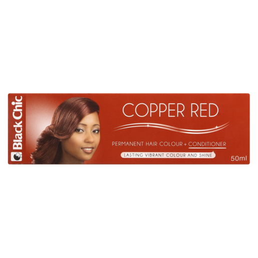 Black Chic Copper Red Hair Colour Cream 50ml