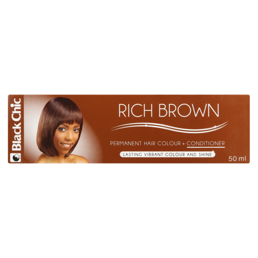 Black Chic Rich Brown Hair Colour Cream 50ml