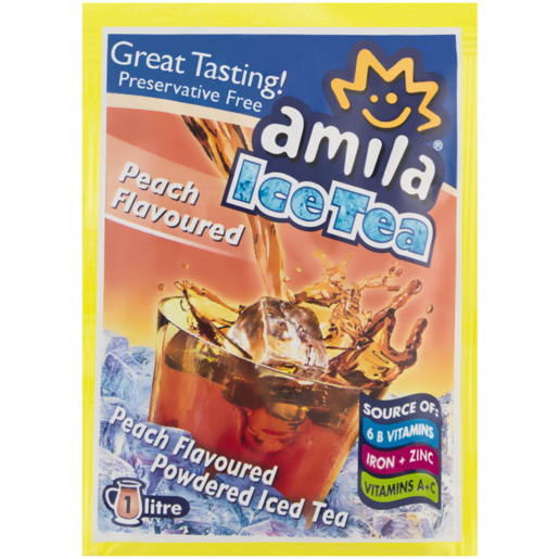 Amila Peach Flavoured Powdered Ice Tea 45g
