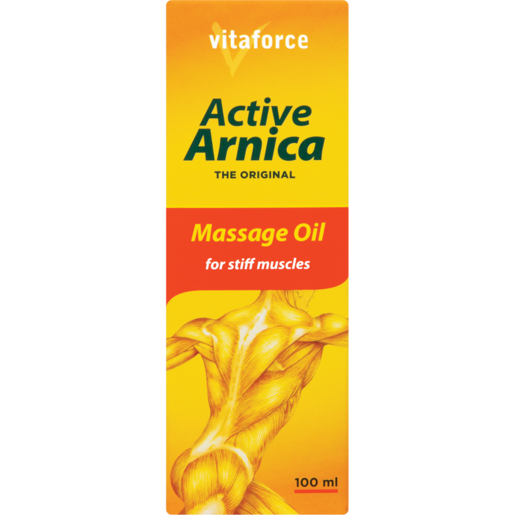 Vitaforce Active Arnica Massage Oil 100ml