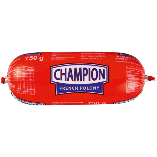 Champion French Polony Per kg