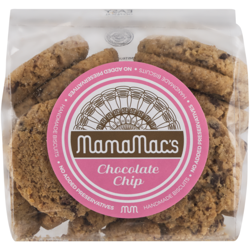 MamaMacs Handmade Chocolate Chip Biscuits 500g