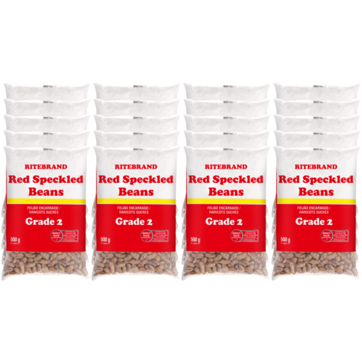 Ritebrand Red Speckled Beans 20 x 500g 