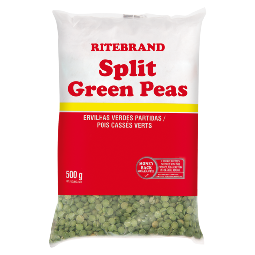 Ritebrand Split Green Peas 500g