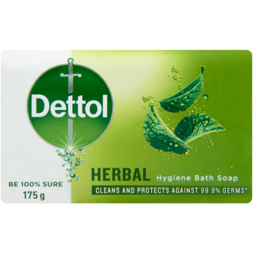 Dettol Herbal Bath Soap Bar 175g