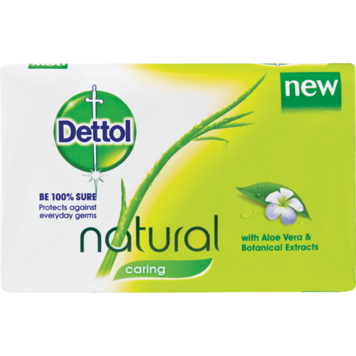 Dettol Natural Caring Hygiene Soap 175g