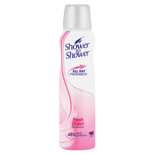 Shower to Shower Fresh Dawn Ladies Deodorant 150ml