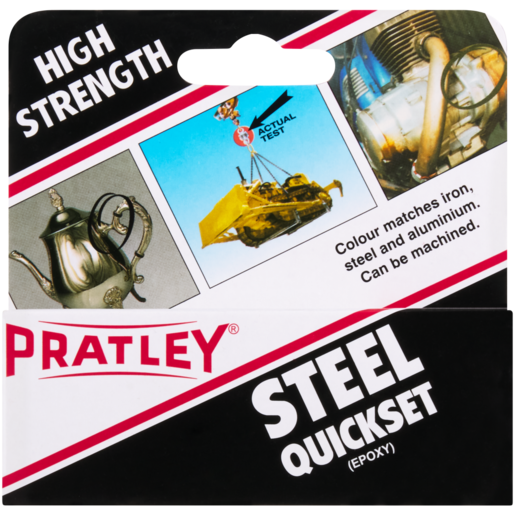 Pratley Steel Quickset Glue 40ml