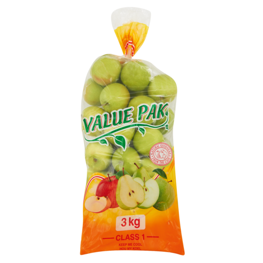 Econo Green Apples Pack 3kg