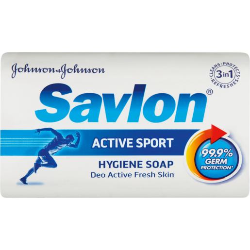 Savlon Active Sport Bath Soap 175g
