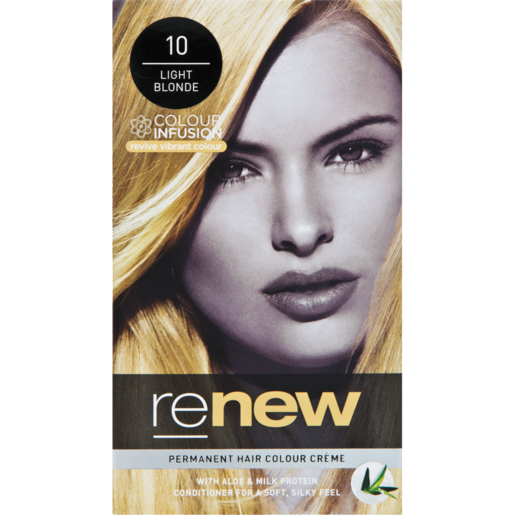 Renew Light Blonde 10 Permanent Hair Colour Créme 50ml