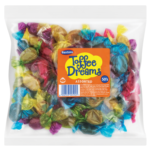 Baxtons Toffee Dreams Sweets 50 Pack