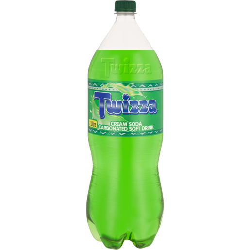 Twizza Cream-Soda Flavoured Carbonated Soft Drink 2L