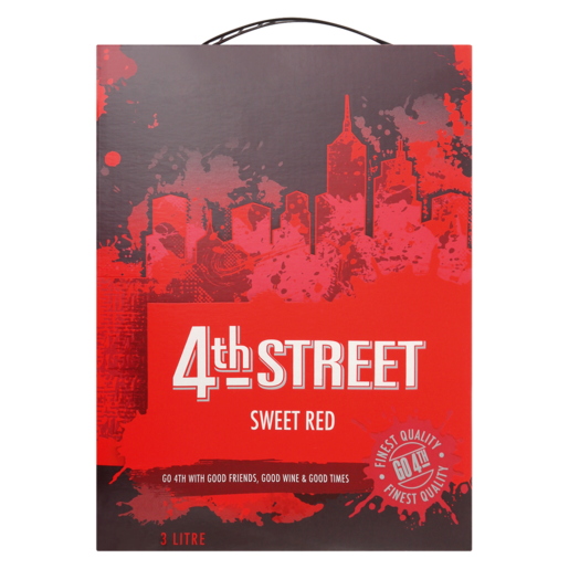 4th Street Sweet Red Wine Box 3L