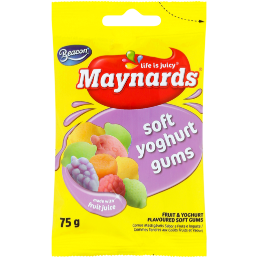 Maynards Soft Yoghurt Gums Sweets 75g