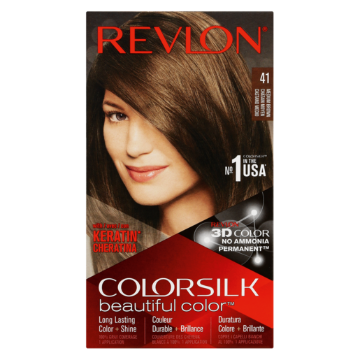 Revlon ColorSilk Medium Brown Hair Colour