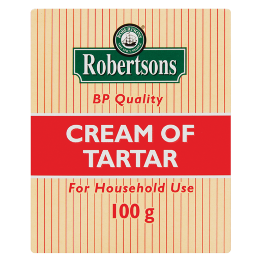 Robertsons Cream Of Tartar Box 100g