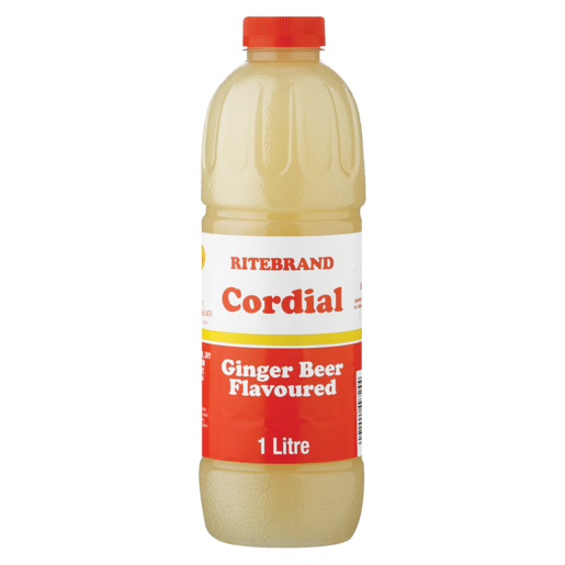 Ritebrand Ginger Beer Flavoured Concentrated Cordial 1L