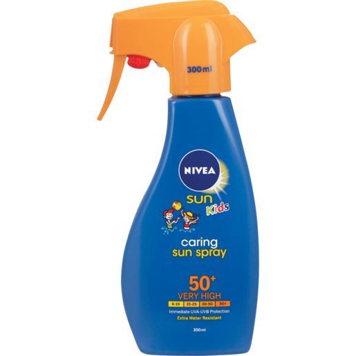 NIVEA SUN Kids Caring SPF50+ Sun Spray 300ml