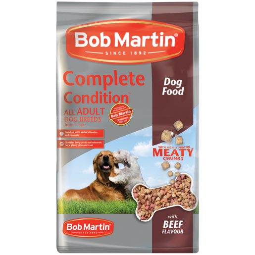 Bob Martin Meaty Chunks Beef Flavoured Adult Dog Food 1.75kg