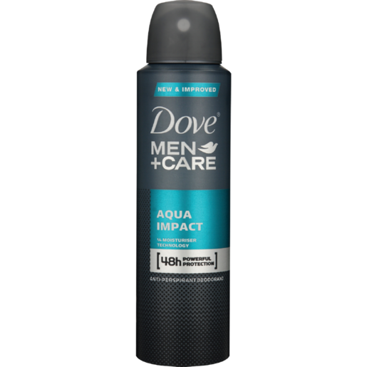 Dove Men + Care Aqua Impact Body Spray Deodorant 150ml