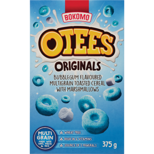 OTEES Original Bubblegum Flavoured Cereal With Marshmallows 375g